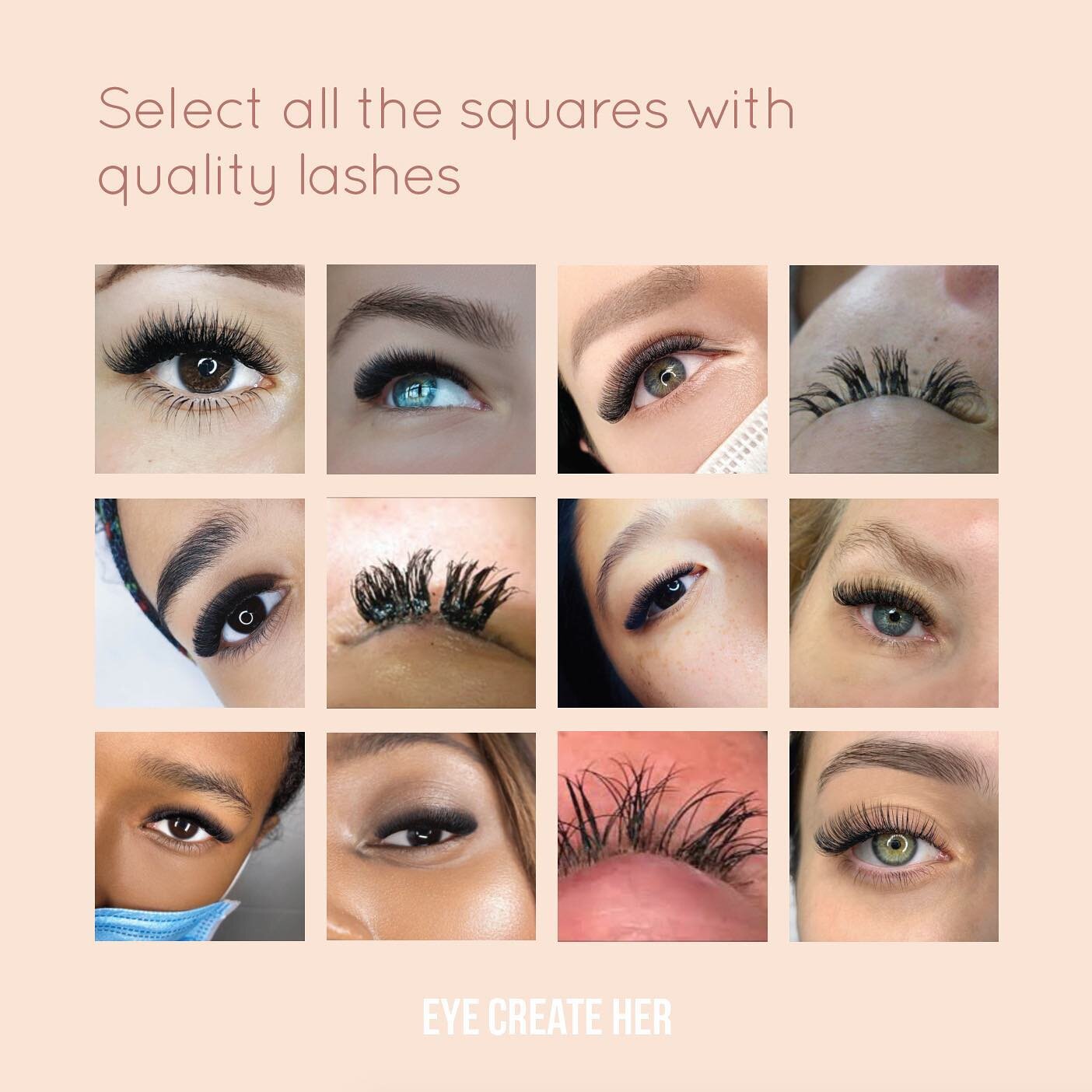 Quality over price, any day! ⁣
⁣
Remember: it&rsquo;s your eyes that we&rsquo;re talking about! The industry is growing which means we will start to have some &ldquo;I learned on YouTube&rdquo; or &ldquo;DIY&rdquo; lashes coming soon.  Pick wisely an