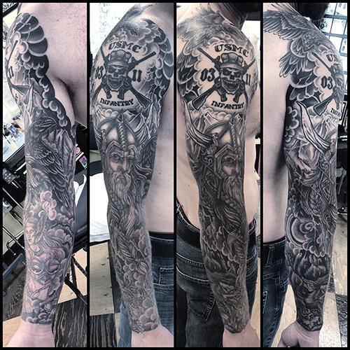 Brandon Bobst Tattoo Artist Spokane — Iron & Gold Tattoo