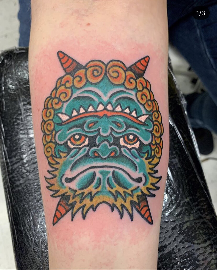 What a Foo Dog Tattoo Really Means (With Pictures)
