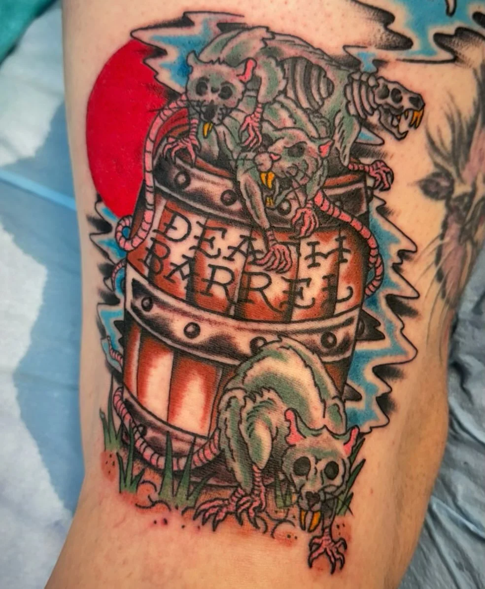 🐀 by @mattquale #spokanewa #spokanetattoo #spokanetattooing #ironandgoldtattoo #spokanetat #spokaneart