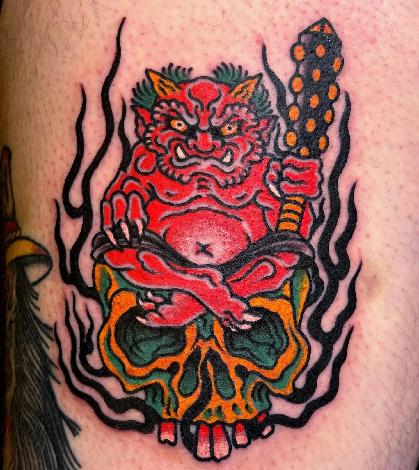 By @chrisspriggs #ironandgoldtattoo #spokanetattoos
