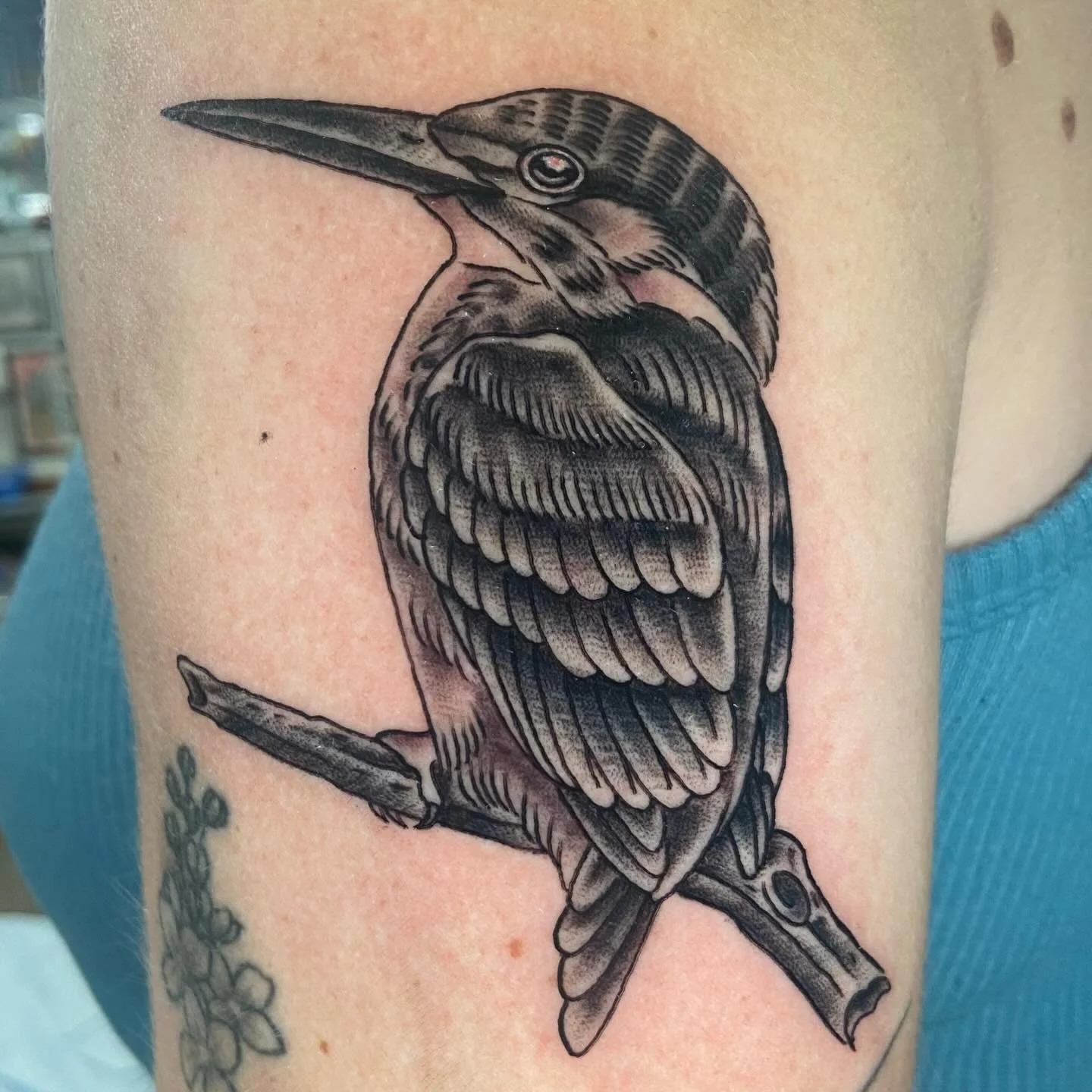 🐦 by @noryanbaker  Contact Noryan for your next Tattoo appointment. #spokanetattoos #ironandgoldtattoo