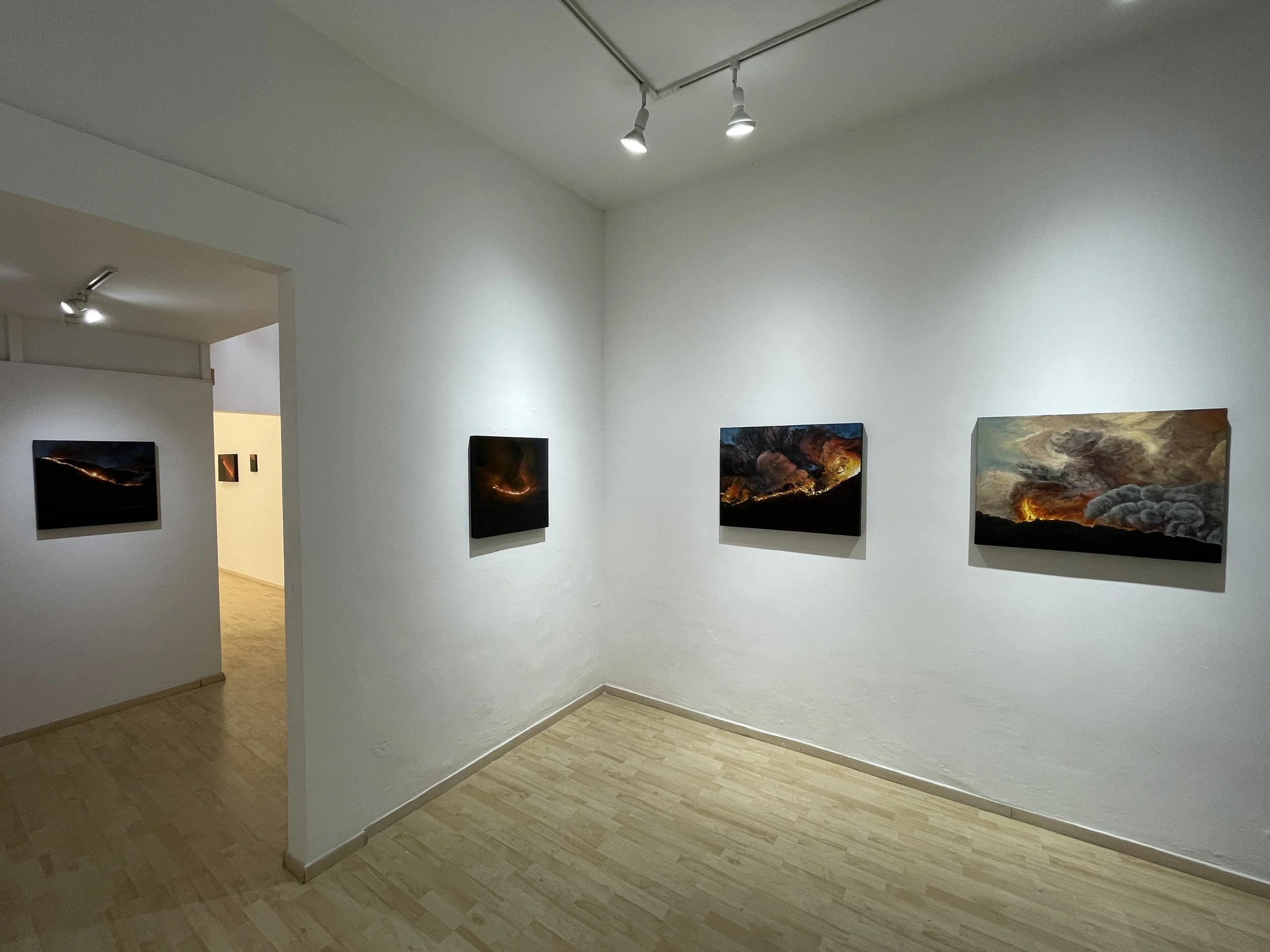 EN LLAMAS (PINTURA A FUEGO LENTO)