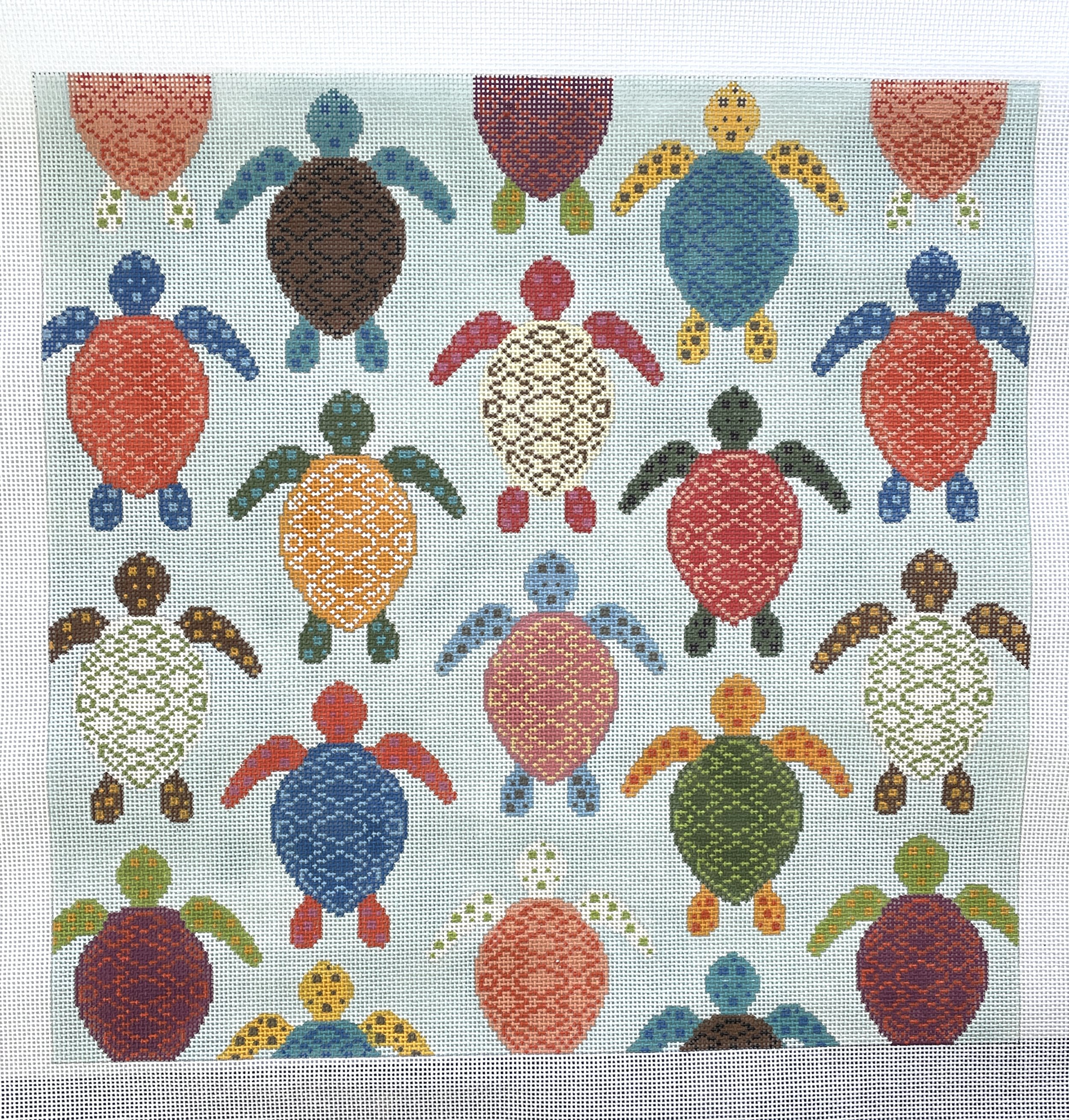 colorful turtles