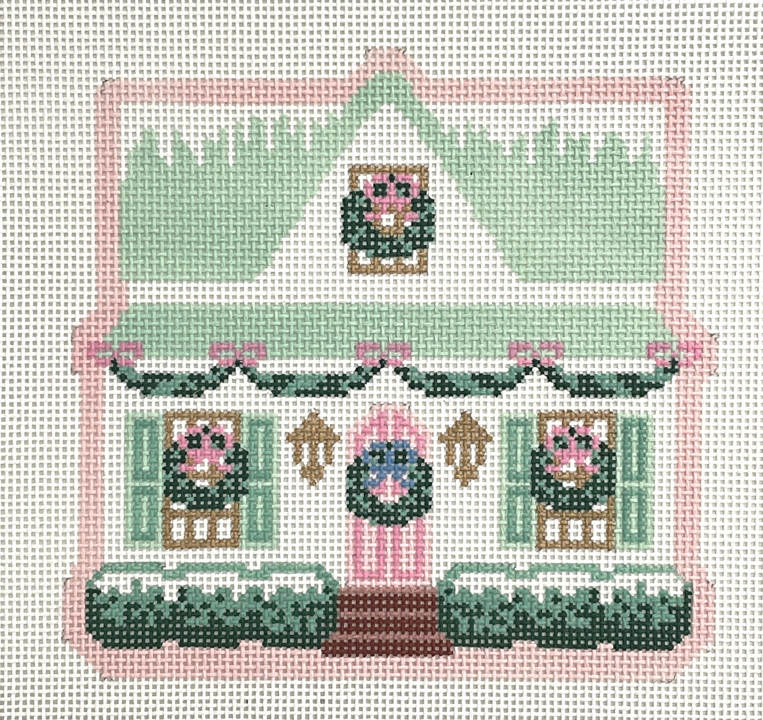 Le Point Christmas Village -Green House.jpeg