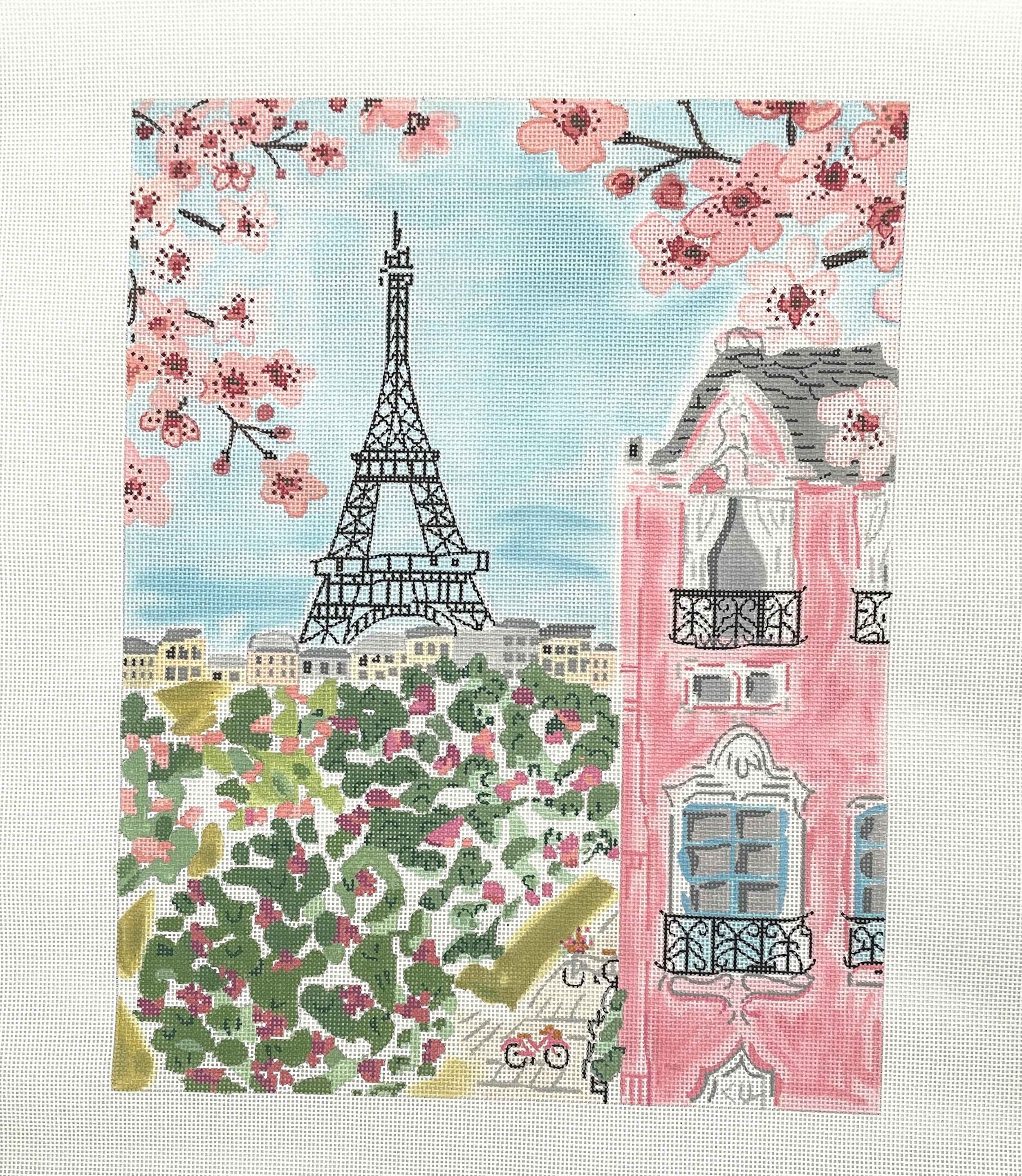 Paris Eiffel Tower with Cherry Bloosms.jpeg