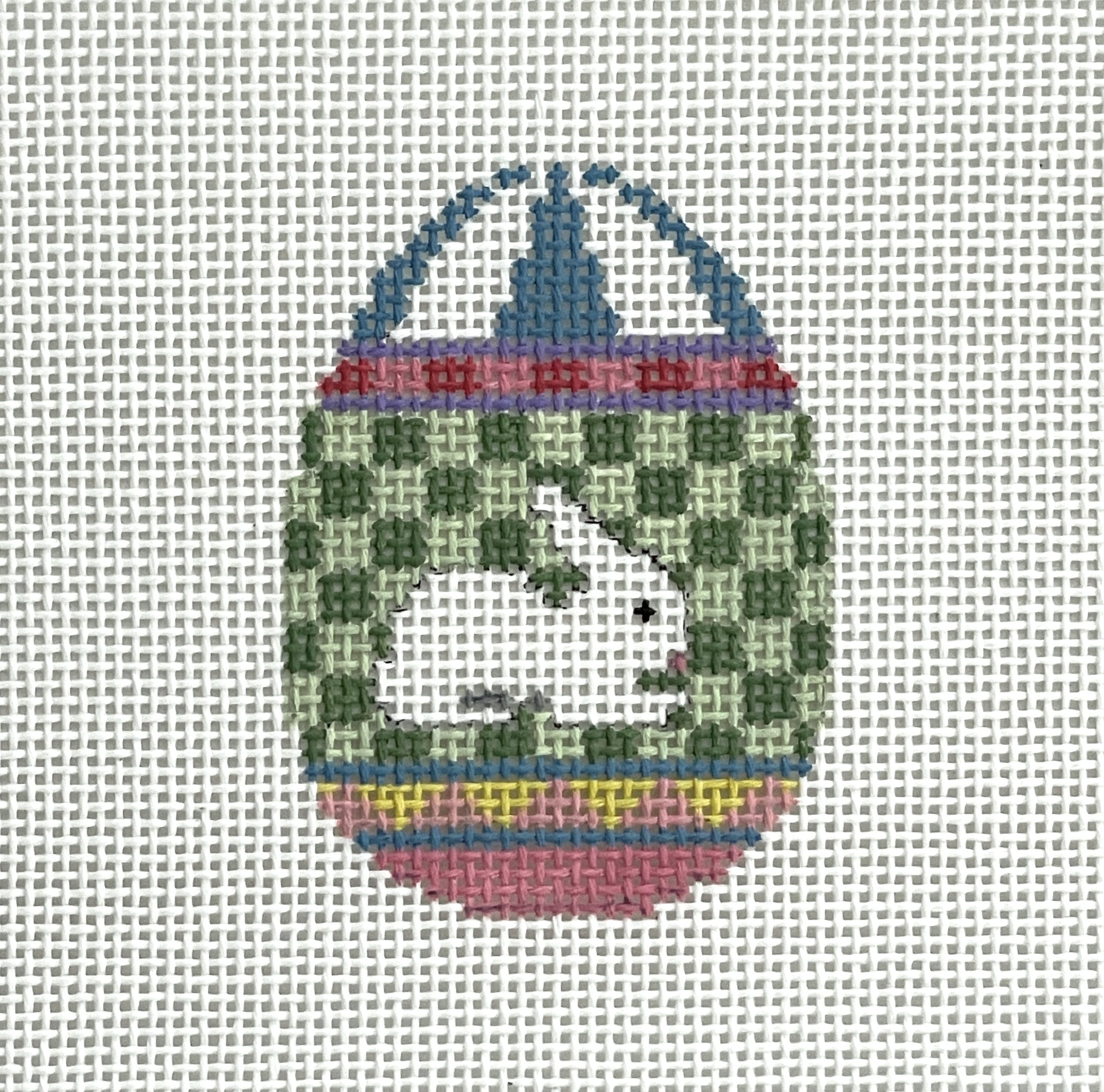 Tiny Egg Series - Bunny on Checkers.jpeg