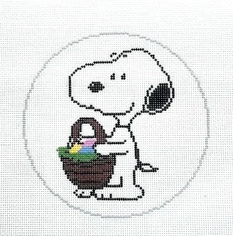 Snoopy with Easter Basket