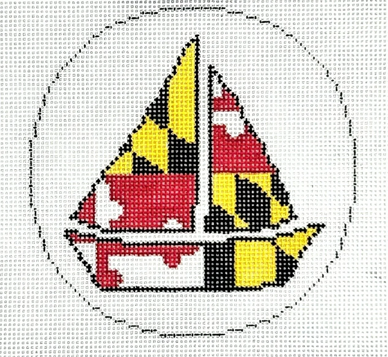 MD Flag Sailboat