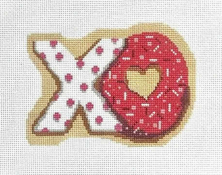 XO Cookie w/Stitch Guide