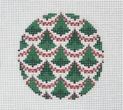 Bargello Christmas Tree Ornament