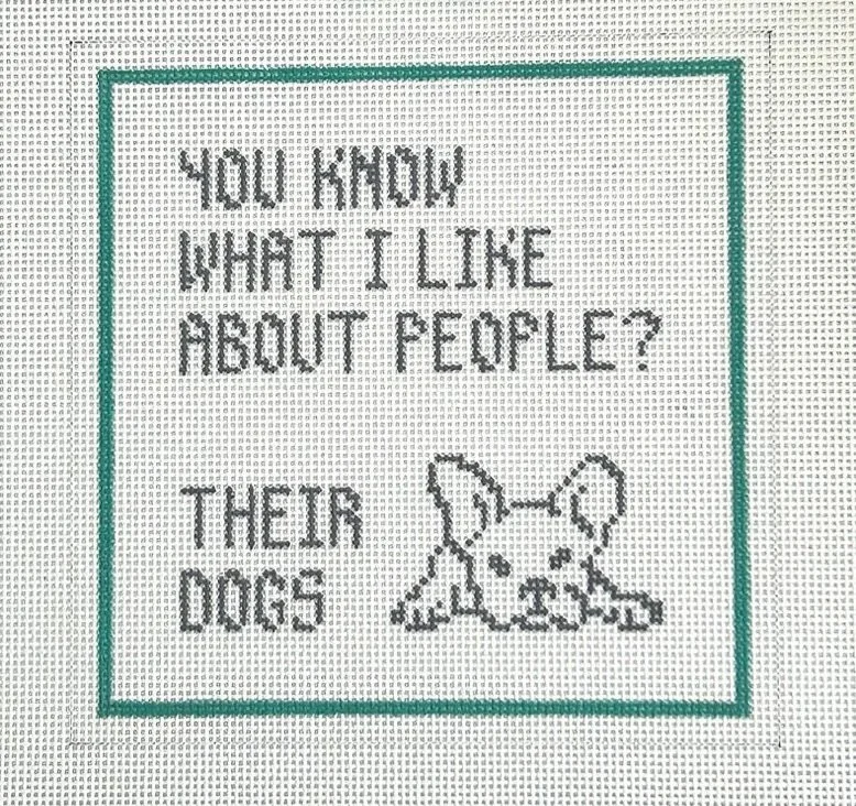 You know what I like about people?  Their dogs