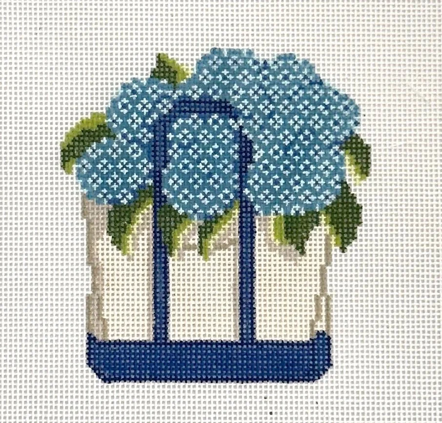 Blooming Hydrangeas - Blue