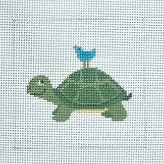 Turtle with Bird