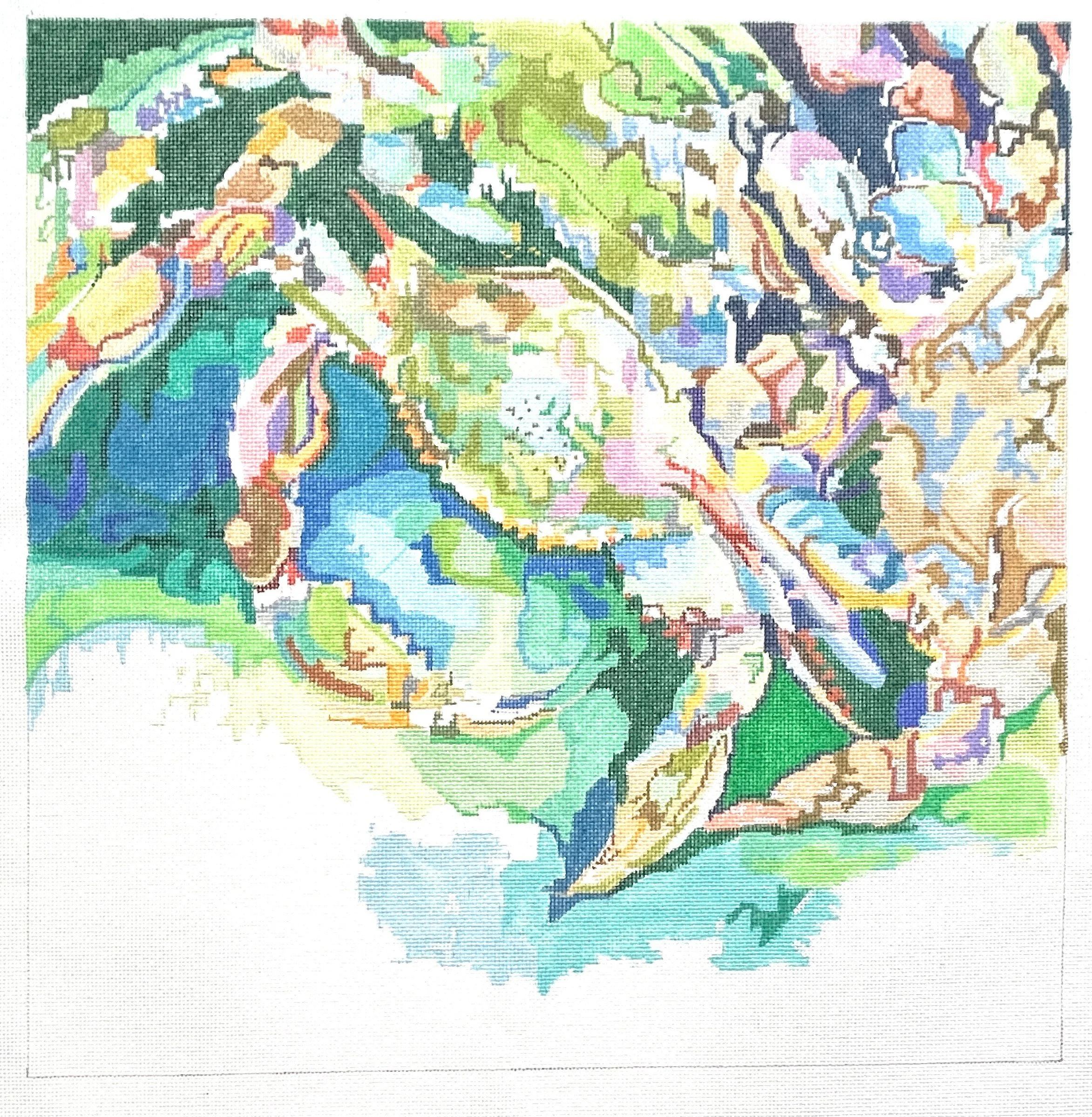 Crabs in Water