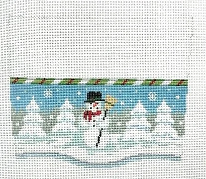 Snowman Stocking Cuff