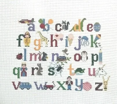 Alphabet with Characters