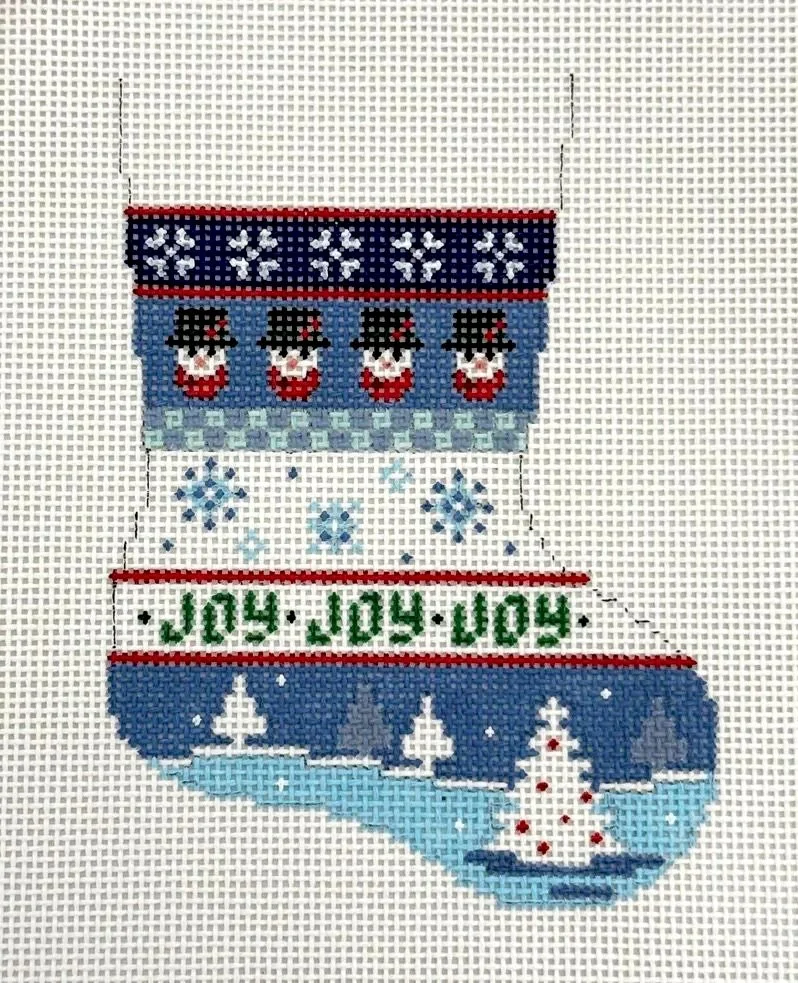 Snowman and Snowflakes