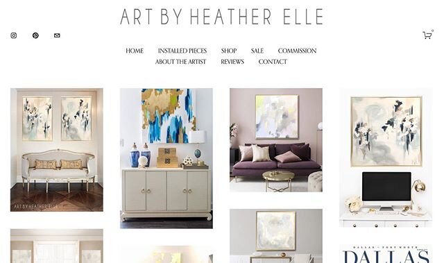 Check out the new website! You can see my art, shop, see everything that&rsquo;s on sale, start a commission request and more! 
https://www.artbyheatherelle.com

#dallasart #dallasartist #artistsoninstagram #artforcommission #dallaslocalartist #artby