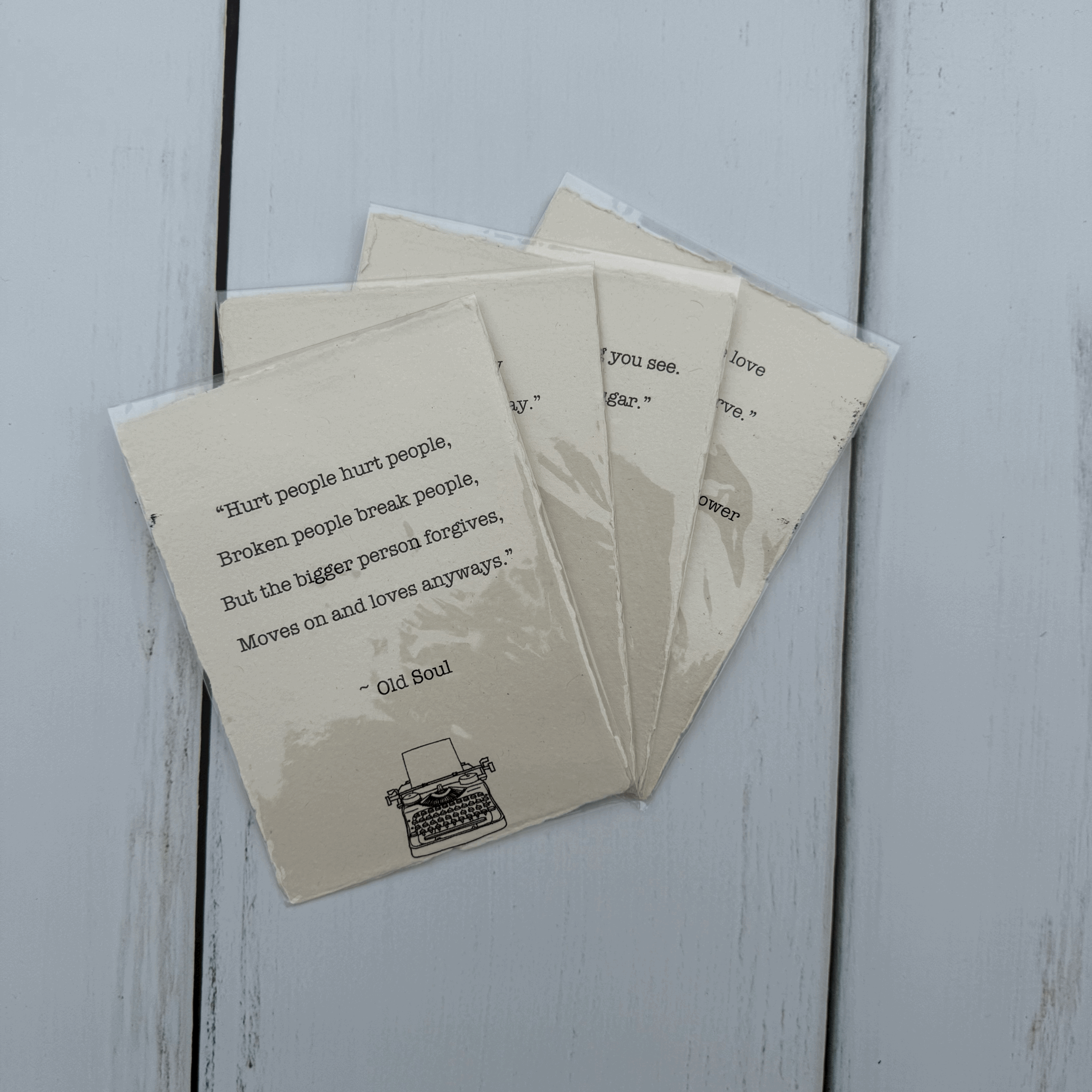 Complete 5x7 Quote Print Set
