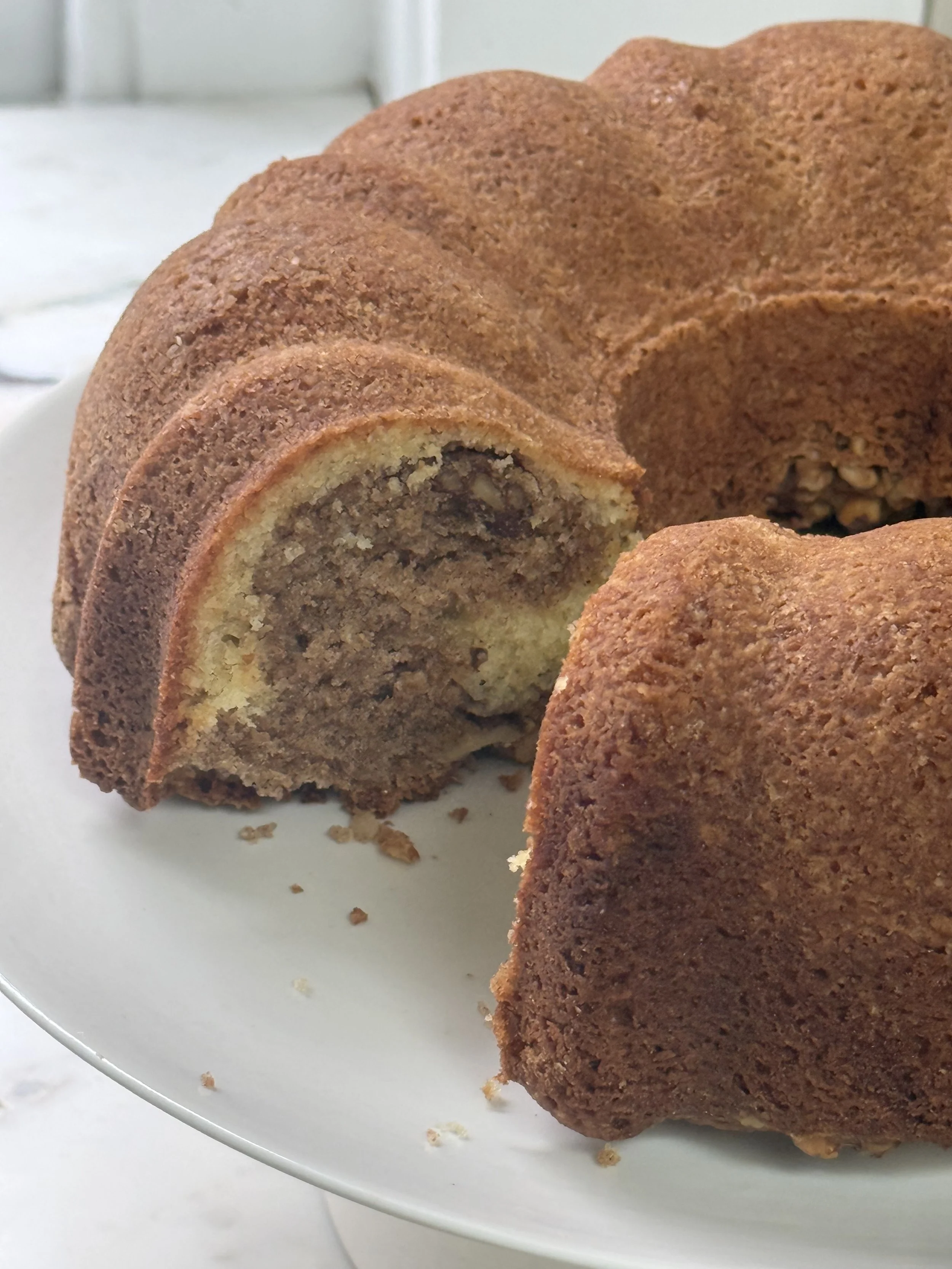 Cinnamon Roll Cake
