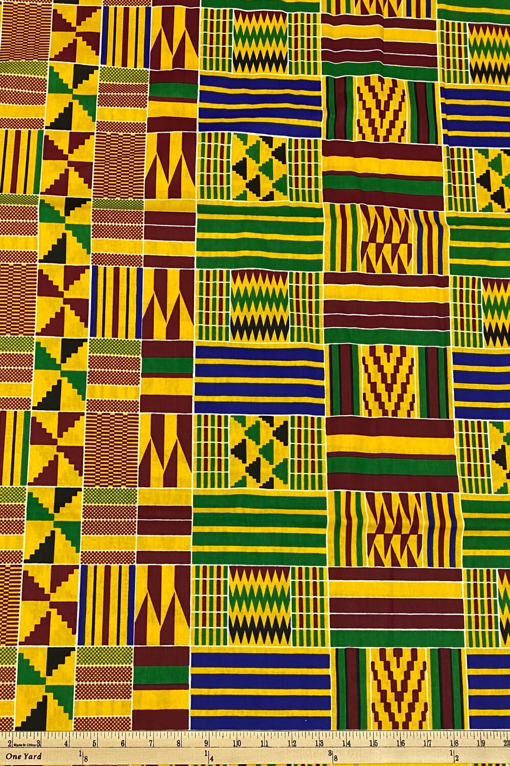 African Prints - Kente Cloth pattern 4 — SAS Fabrics
