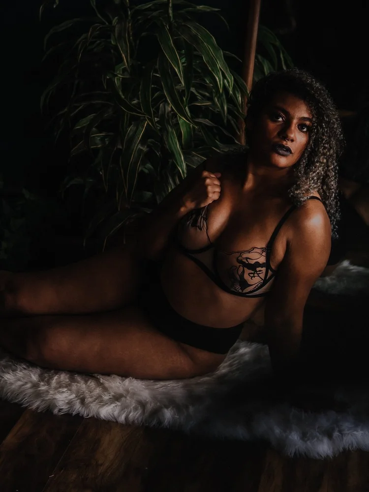 Miss K boudoir session at The Boudoir Studio North Carolina