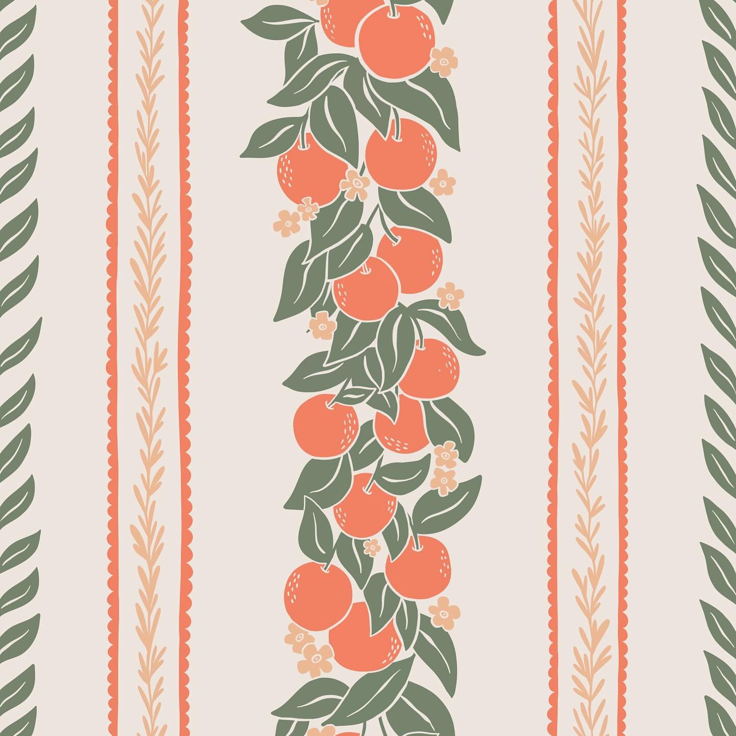 Tangerine stripes! 🍊