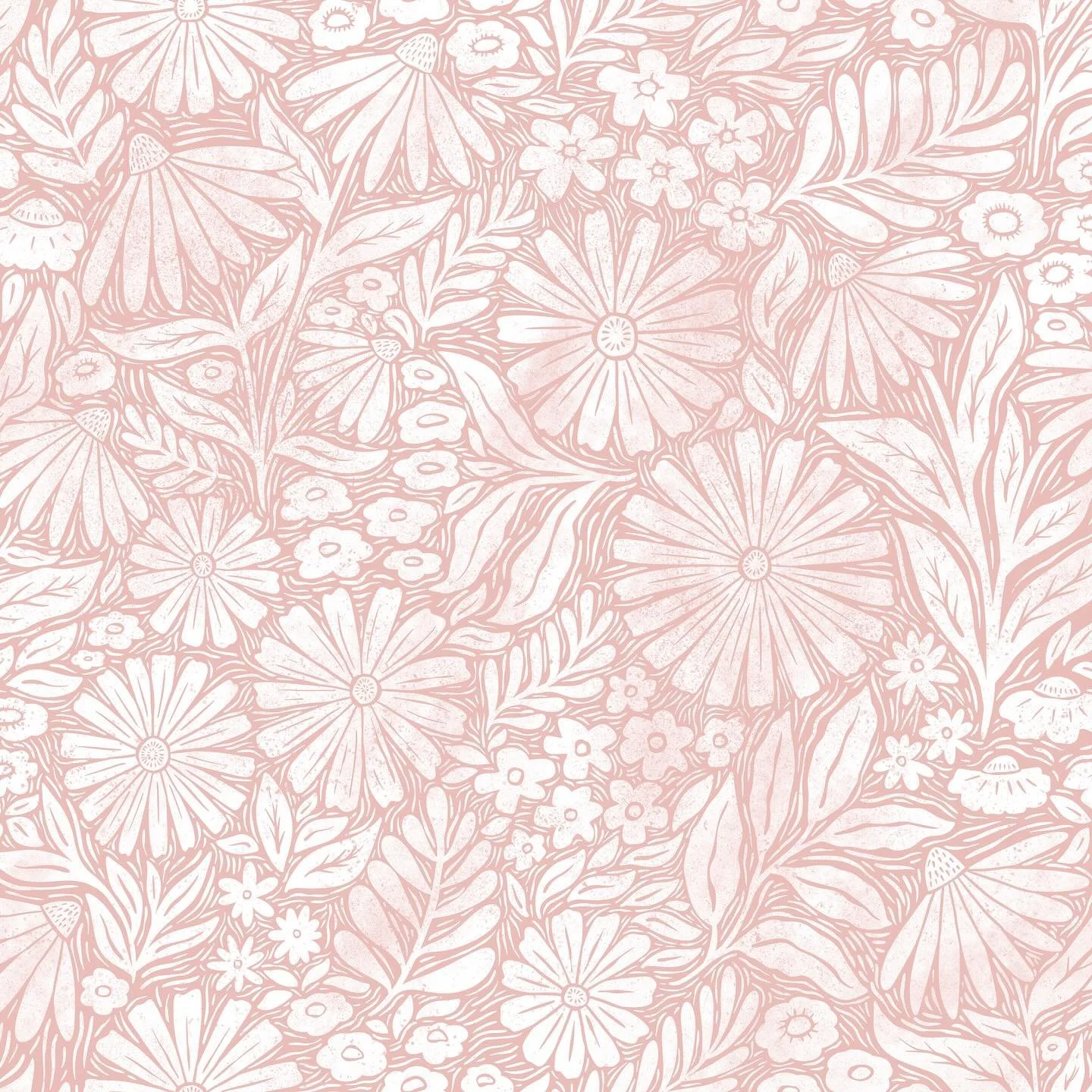 Added some new colours of one of my best sellers - serene floral block print - available on @spoonflower ☺️