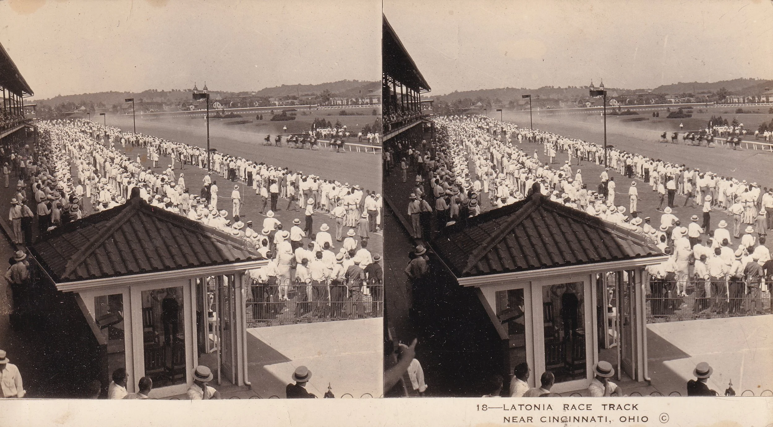 Latonia Race Track near Cincinnati, Ohio