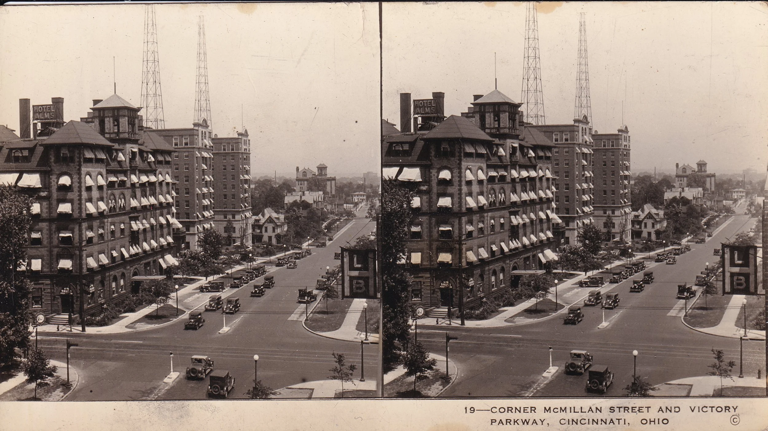 Corner McMillan Street and Victory Parkway