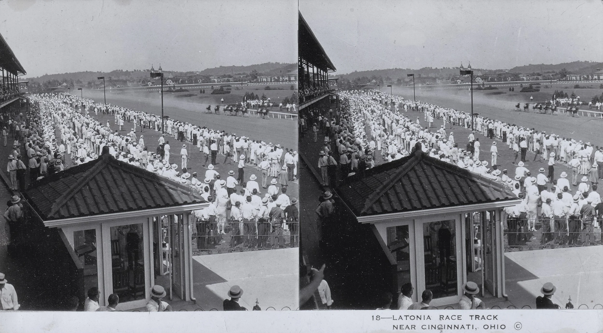 Latonia Race Track near Cincinnati