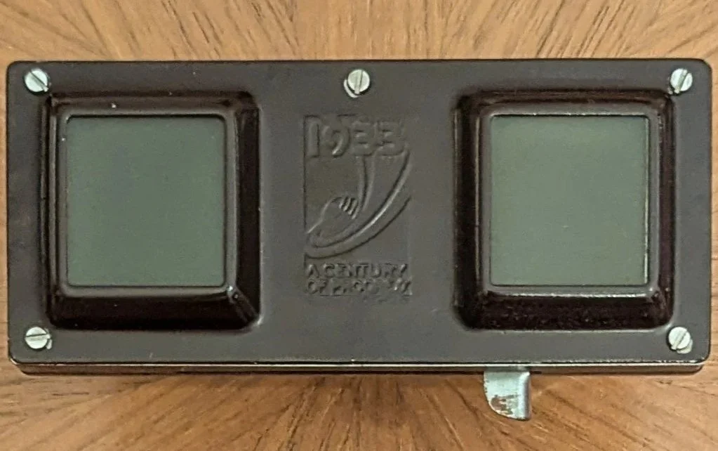 1933 Century of Progress, flat logo area