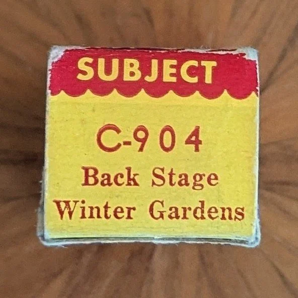 Box #6 (variation). Type is still red but with mixed serif. Title is still serif but number is san-serif.