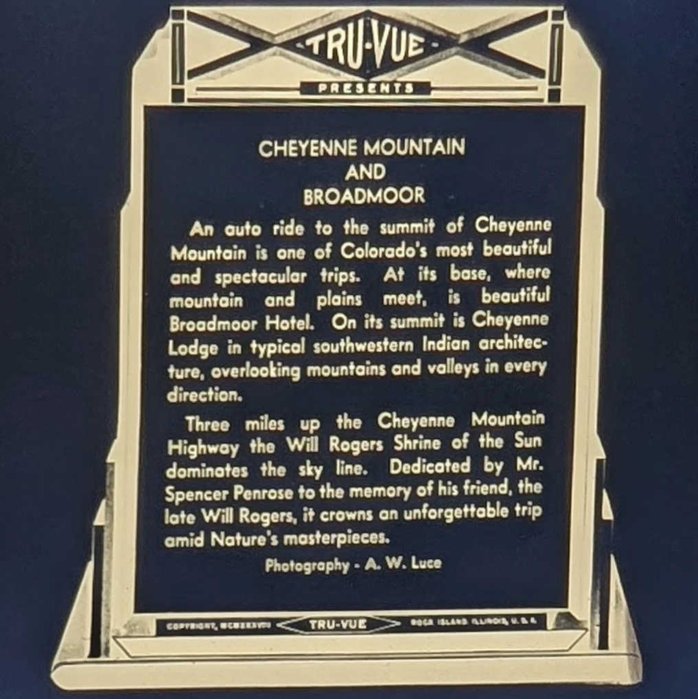 Although the images on the films are the same, the title frames are different. In this early version, production date in 1938, the paragraph about Will Rogers is second.