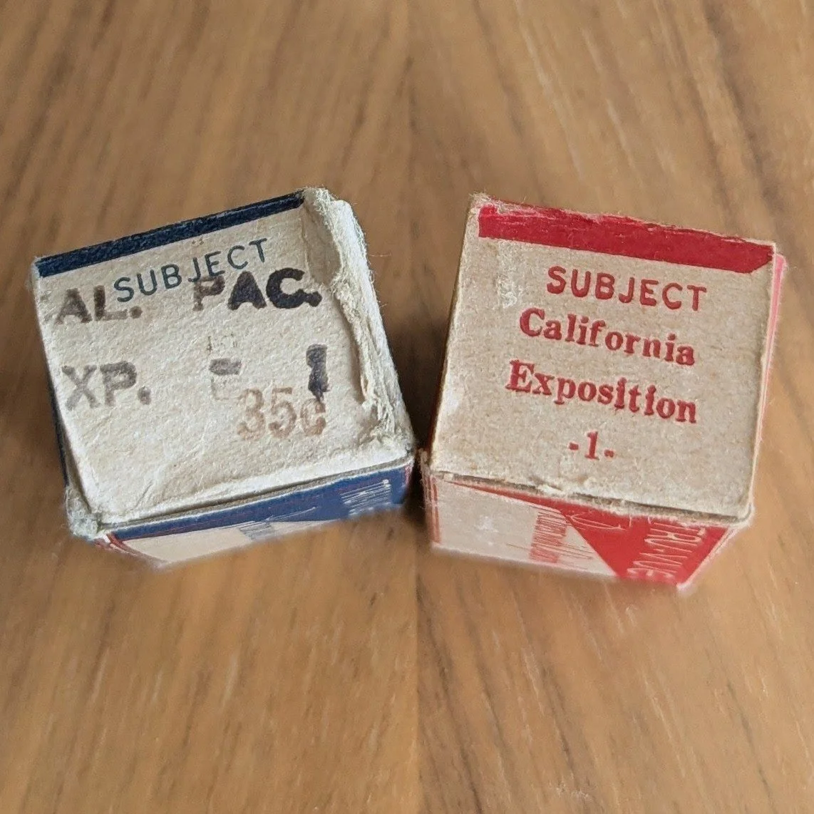 The "Cal. Pac. Exp" title was changed to "California Exposition"