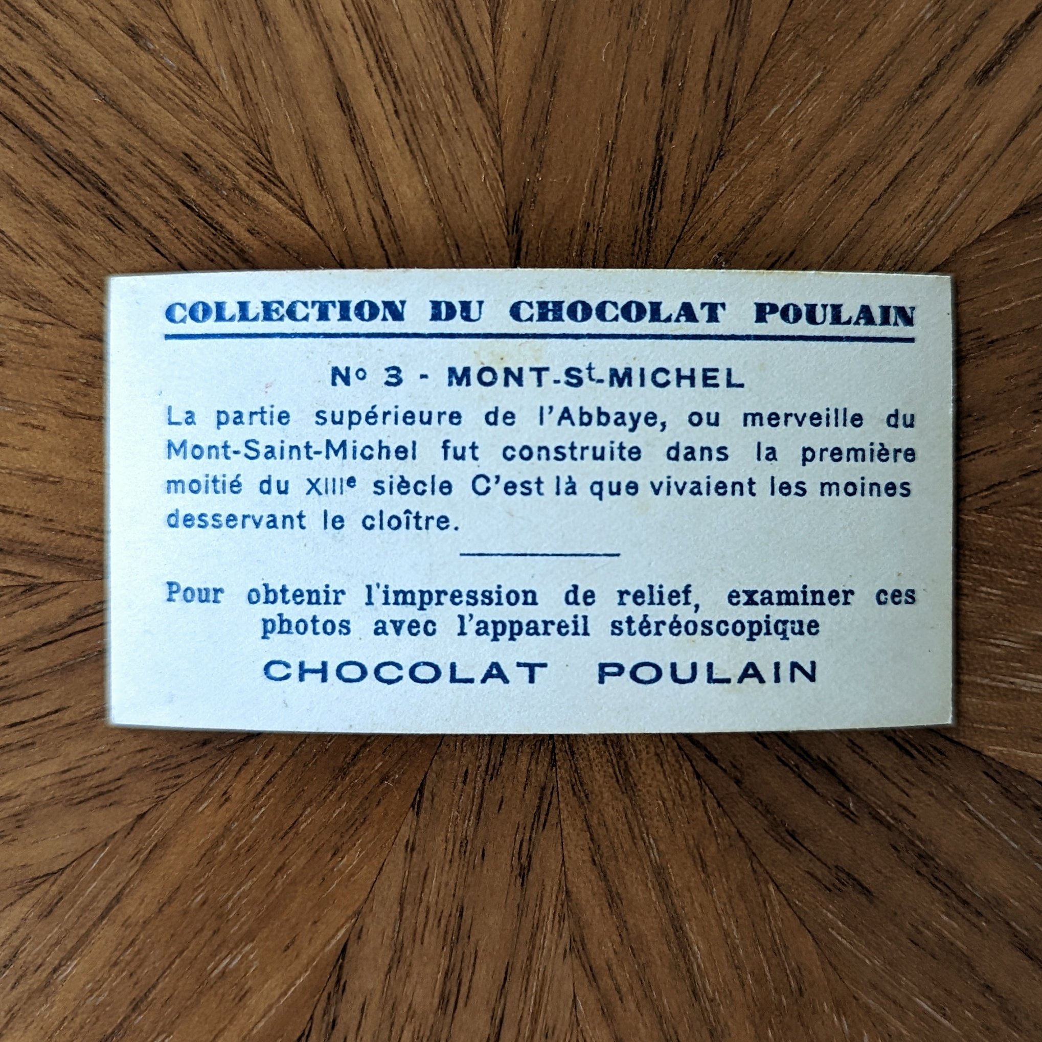 Le chocolat Poulain