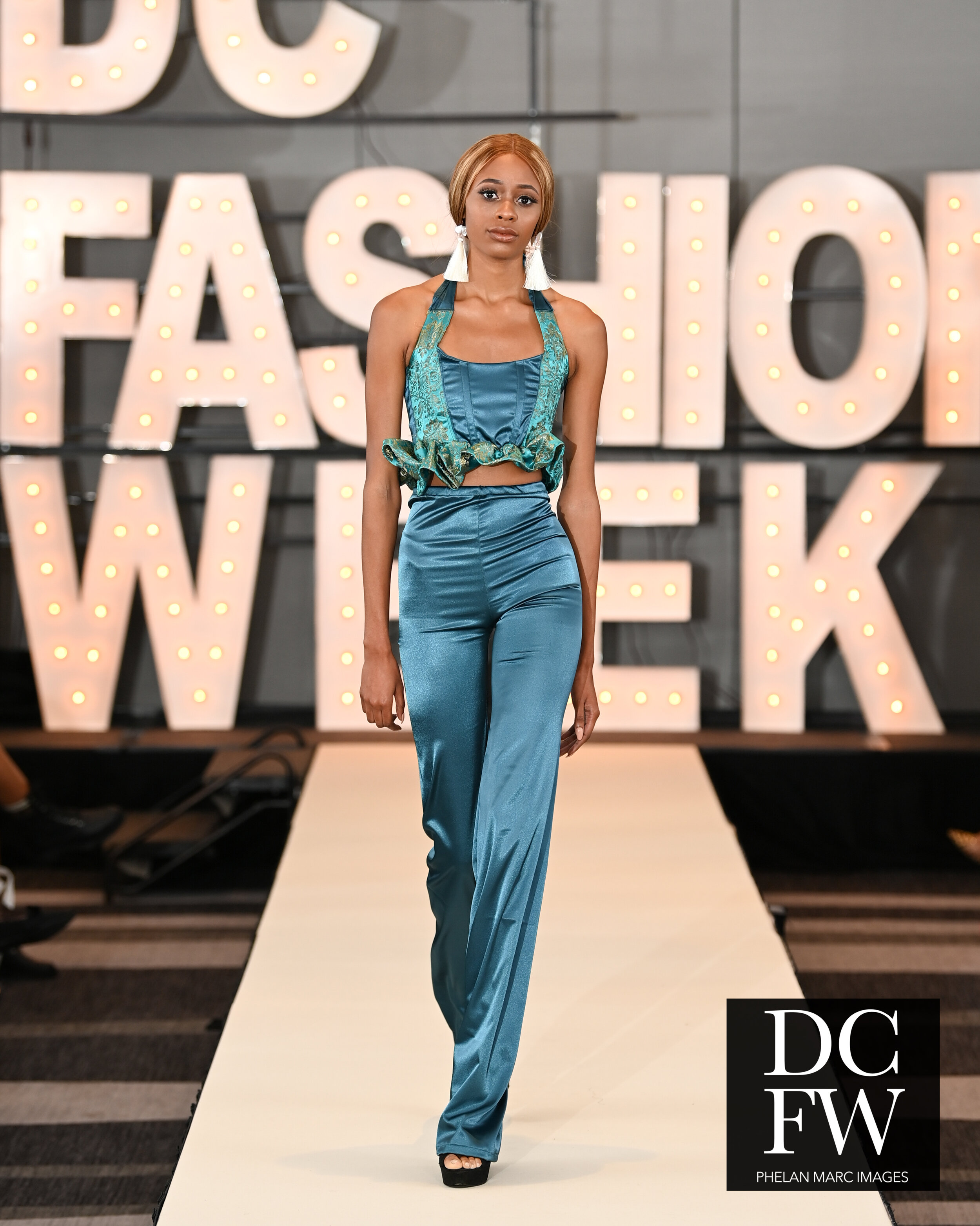 DCFW '21.
"Double the Dose" Corset + Pants.