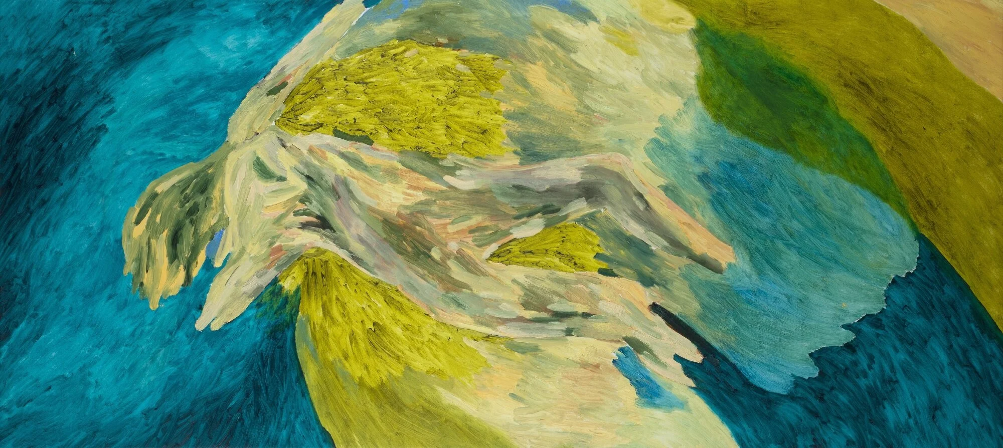 Lucy Jane Turpin, 'Breathless', 2020, Oil on Belgian linen, 2100 x 880mm.jpg