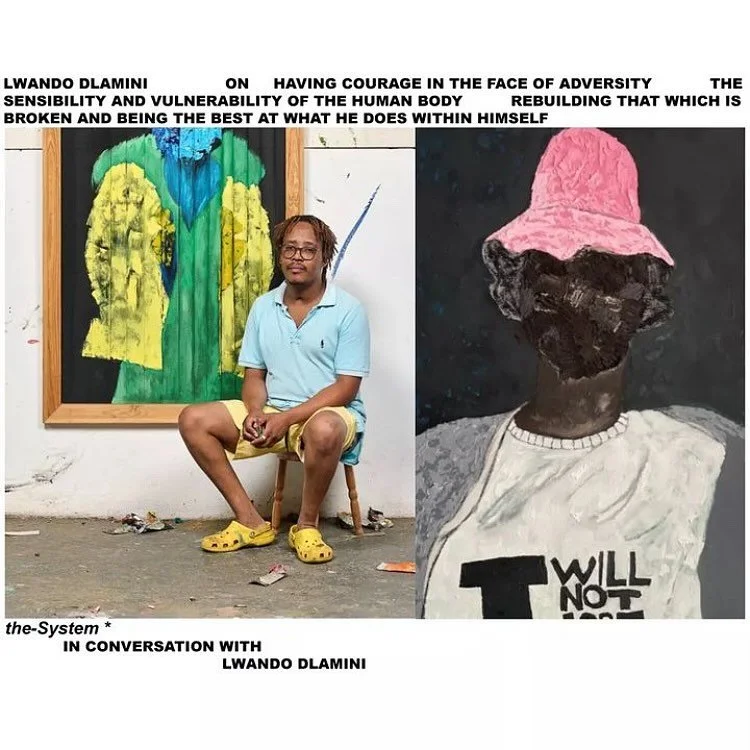 Catch @ldlamini_studios  latest artist interview on @thesystem____ and debut solo exhibition entitled &ldquo;Ekapa&rdquo; currently up at the gallery in Parkhurst. 

#contemporaryart #painting #southafrica
