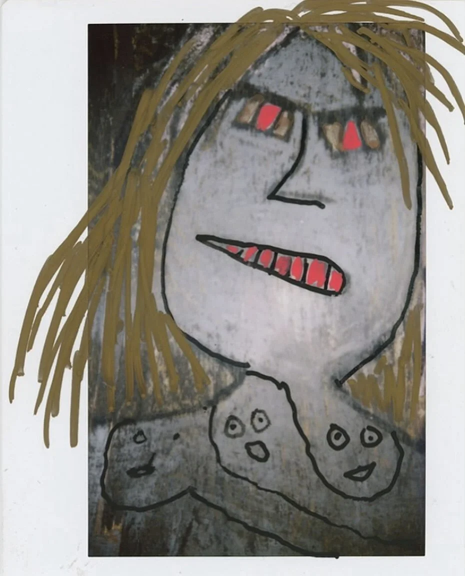 Excited to see @rogerballen with @mmcollective.ch at @photobasel #polaroids #drawing #contemporaryart #photography