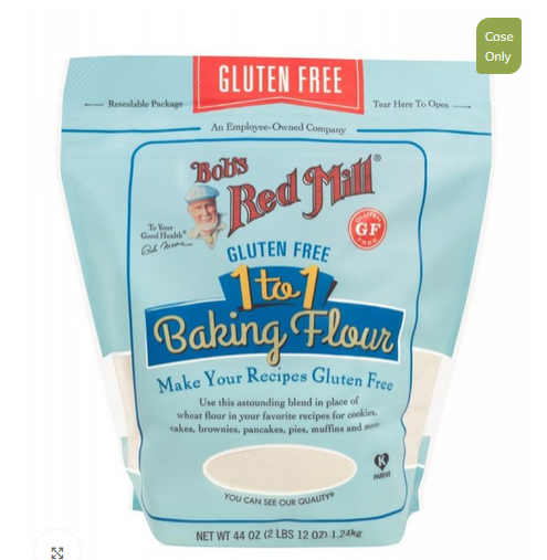 BOB'S RED MILL | Gluten Free 1 to 1 Baking Flour CASE | 1.247kg x4