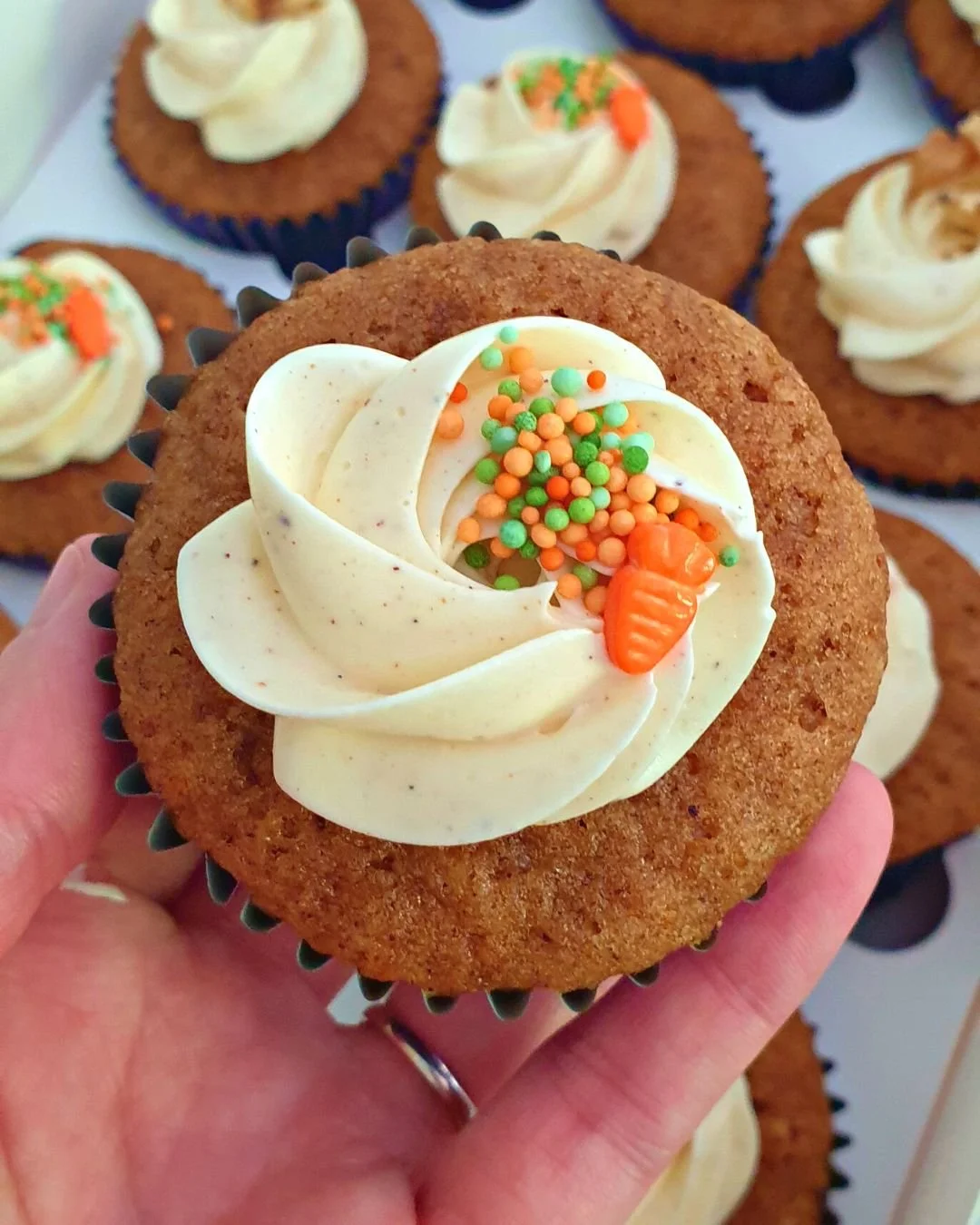 Easter Cupcakes - Carrot Cake (4/4/26)