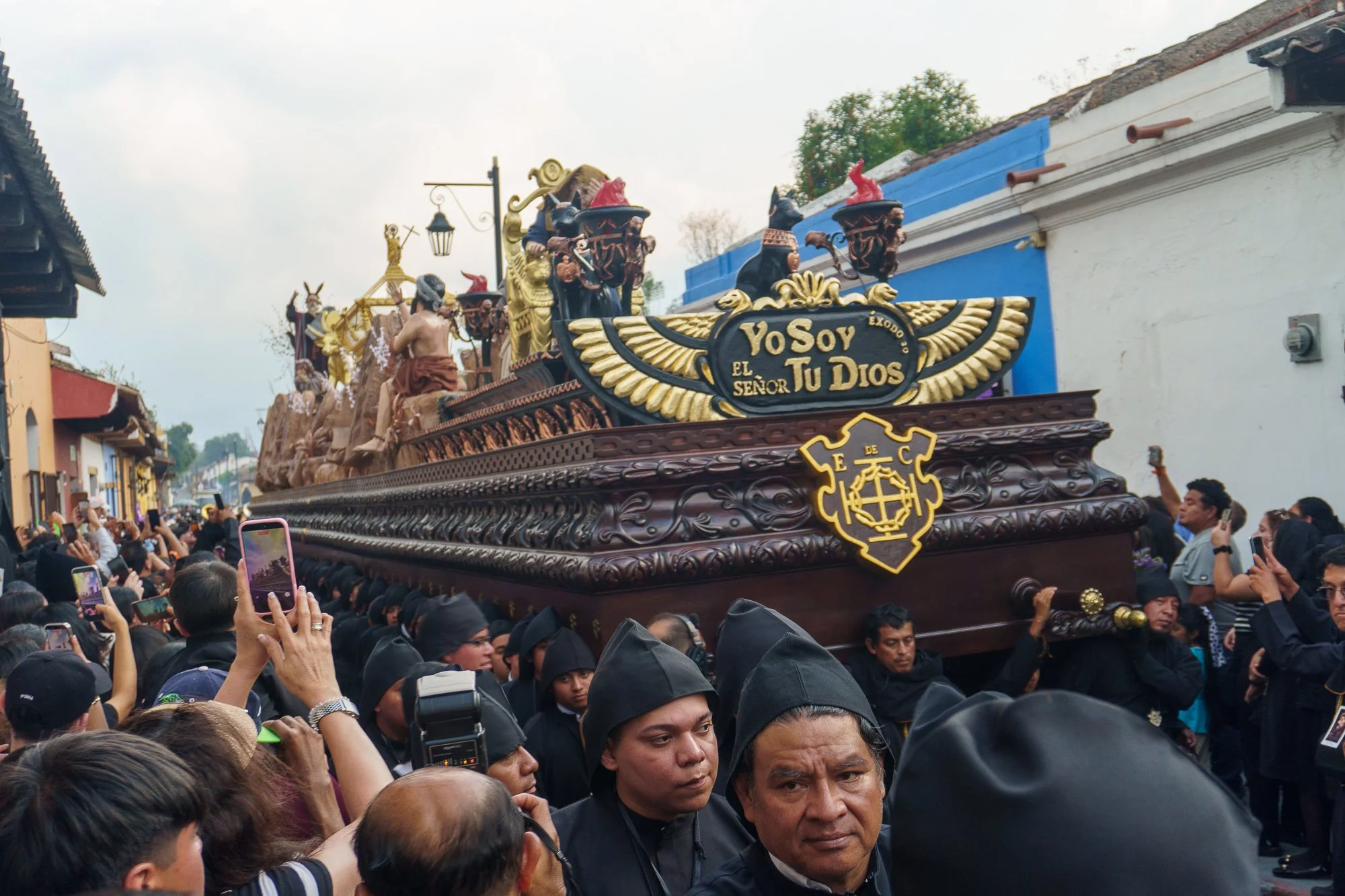 We witnessed Semana Santa in Guatemala. It was Spectacular.