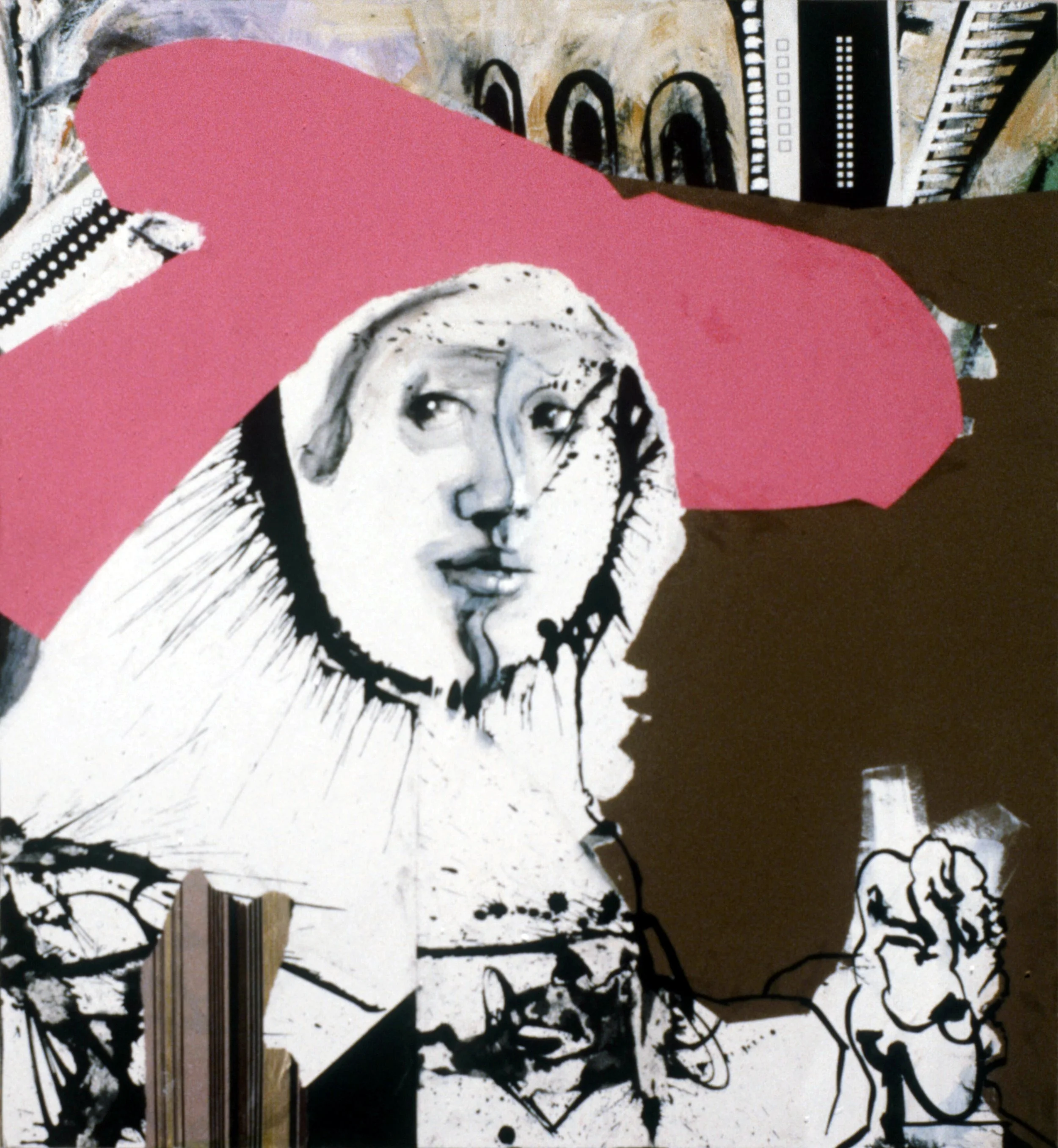 Vermeer Study:  Woman with Red Hat