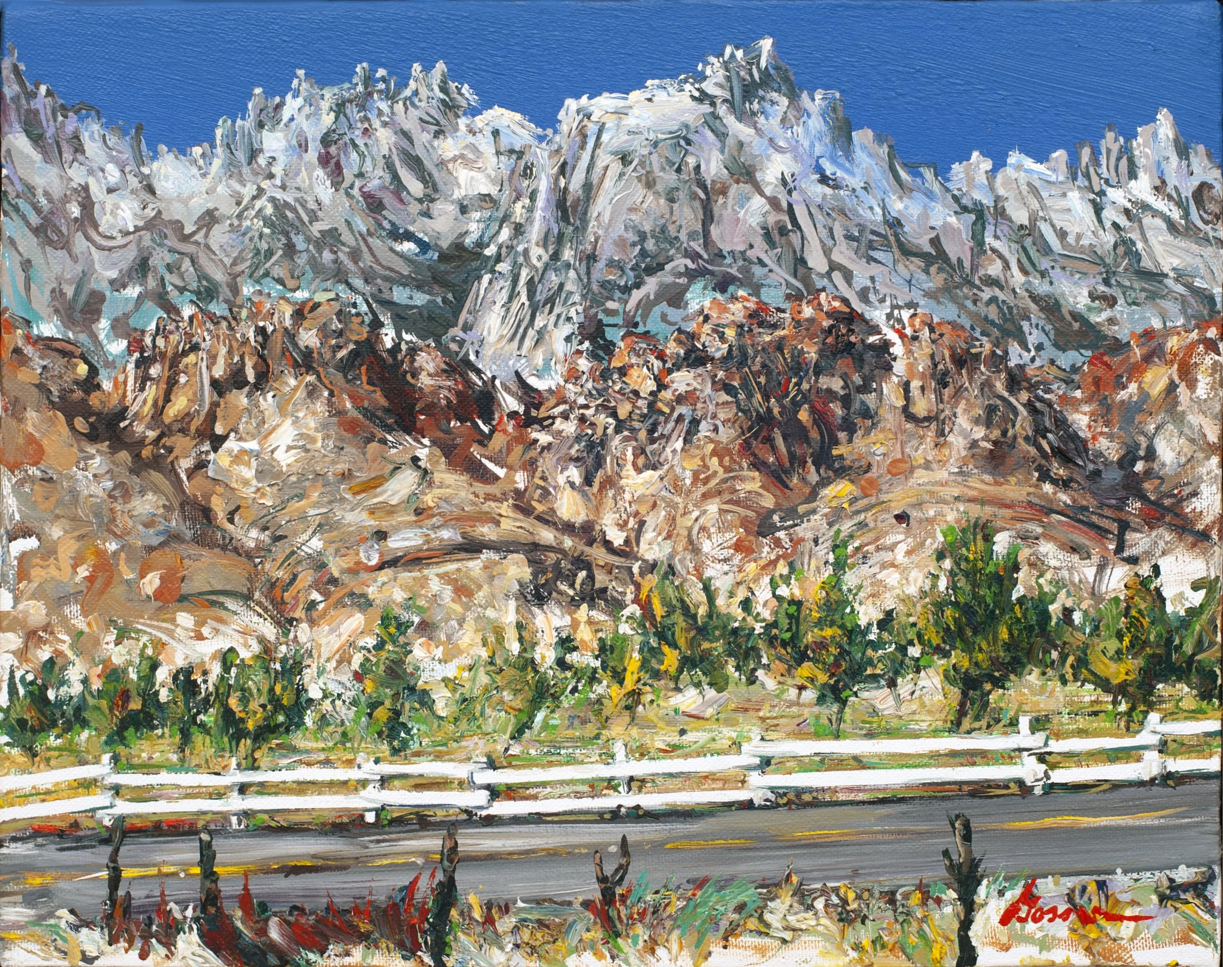Whitney From The Valley Floor 