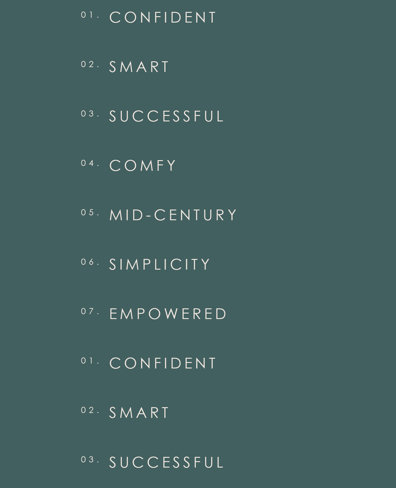 Hey Dani Creative, portfolio, timeless holistic design, brand strategy, Tammy Redmond, confident successful mid-century comfy