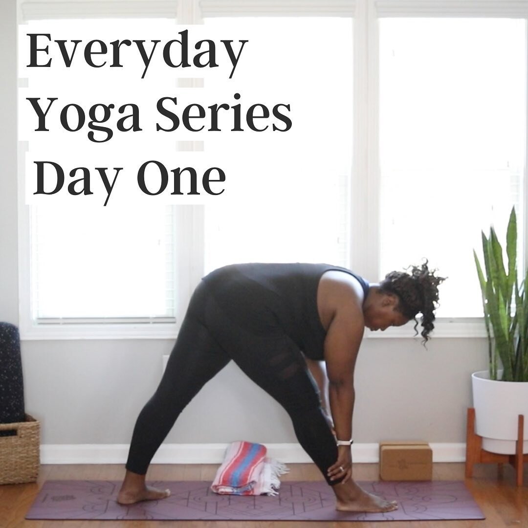 Everyday Yoga starts today! In today&rsquo;s slow flow practice we allow the breath to lead our movement with grace and intention.

Practice by heading over to my YouTube channel or by clicking the link in my bio❤️

Everyday Yoga is a seven day serie