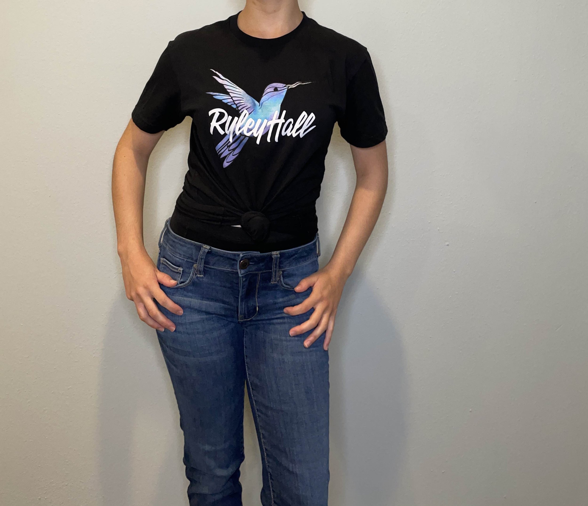 Signature Hummingbird T-Shirt in Black.jpg