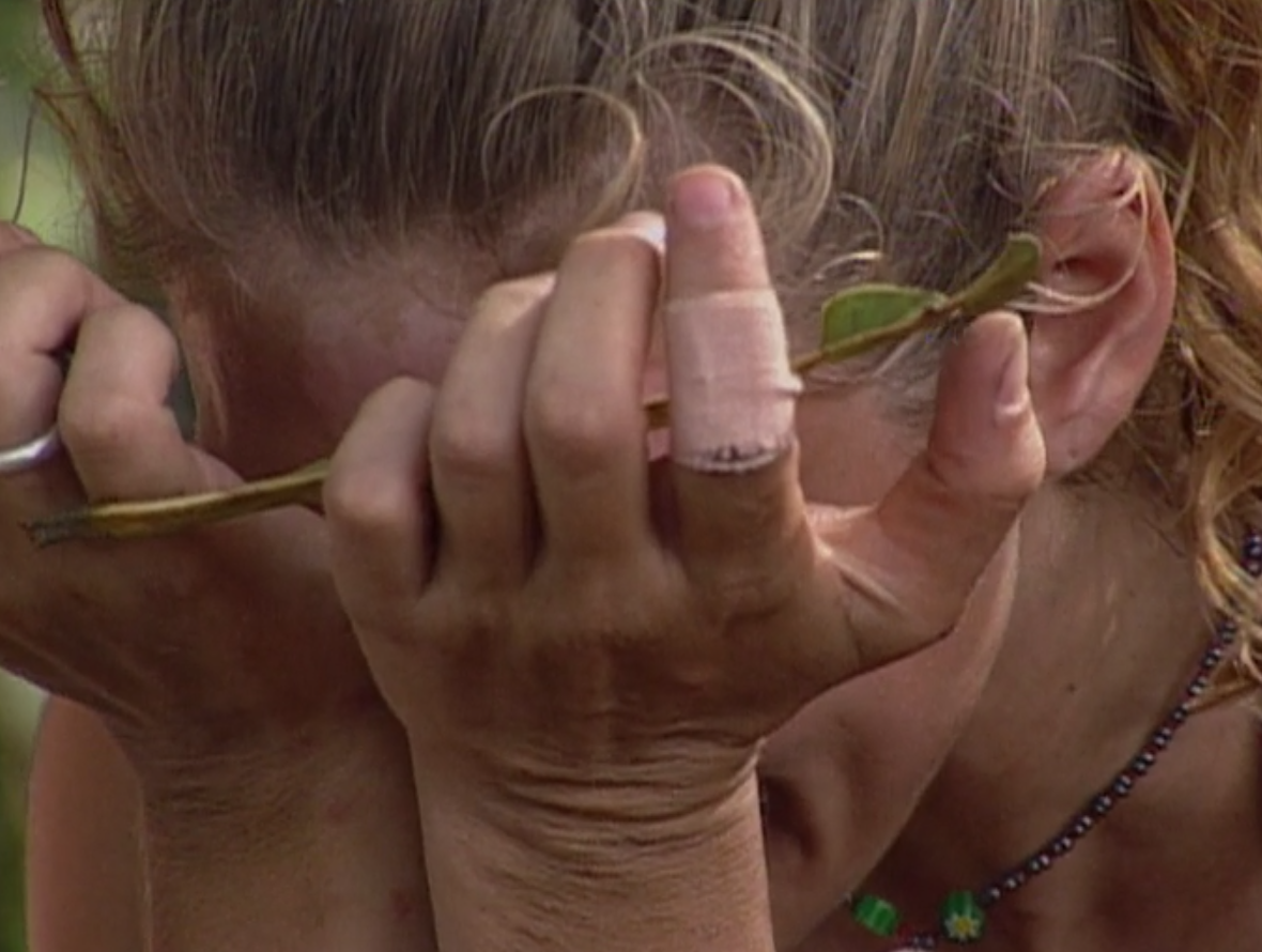 Jenna learns her family never sent a video. All screenshots via Amazon Prime Video.